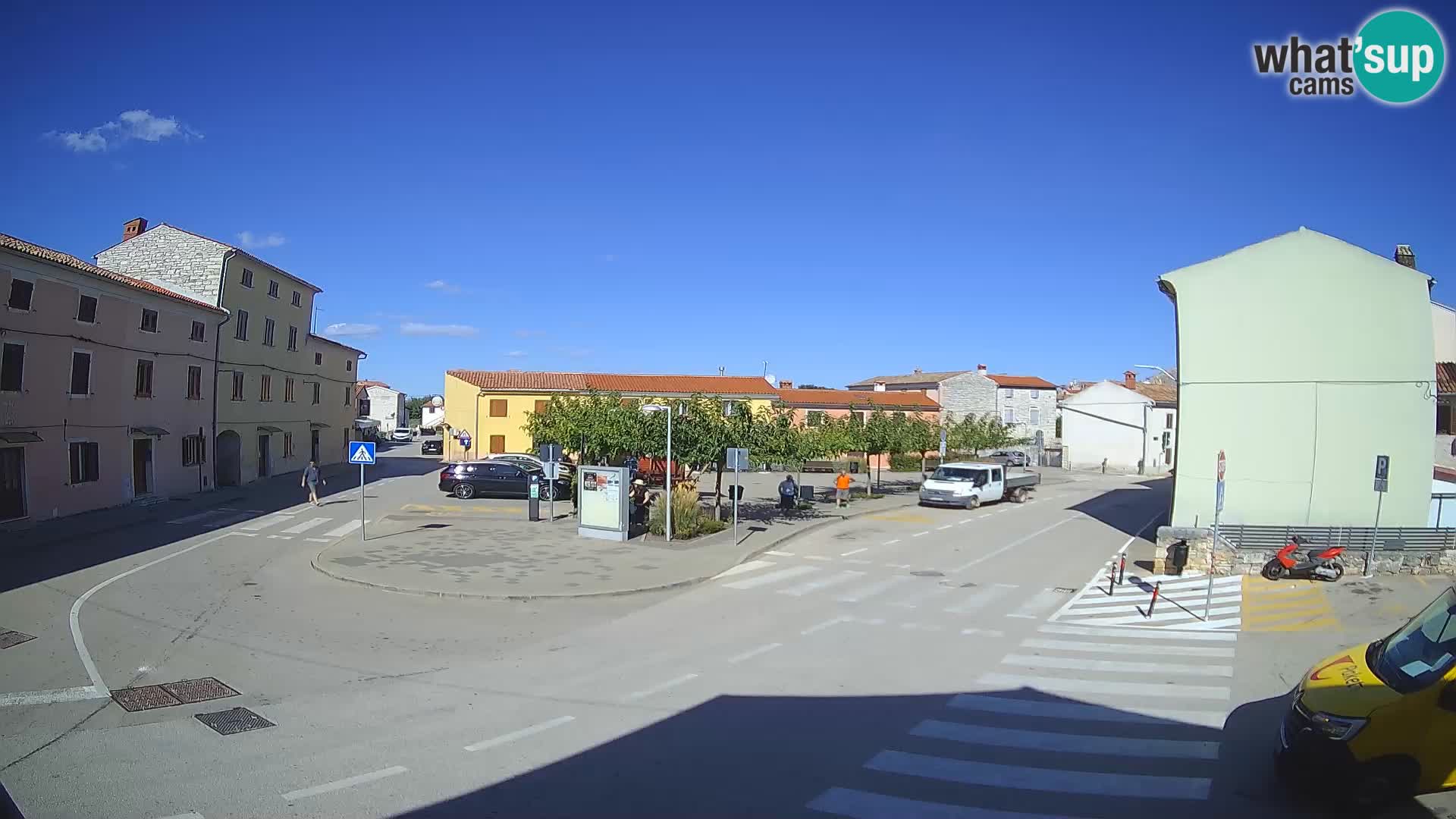 Bale Trg La Musa spletna kamera – Istra – Hrvaška