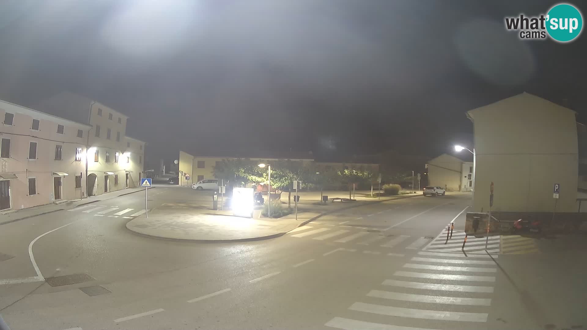 Bale, webcam de la plaza La Musa – Istria – Croacia