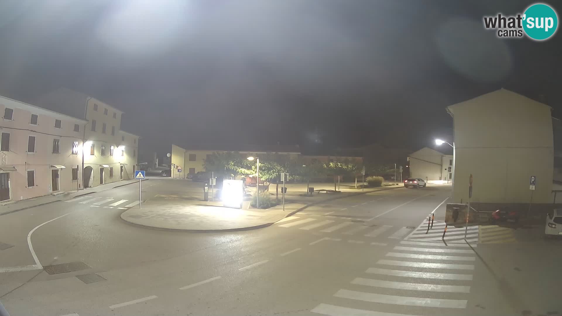 Bale, webcam de la place La Musa – Istrie – Croatie