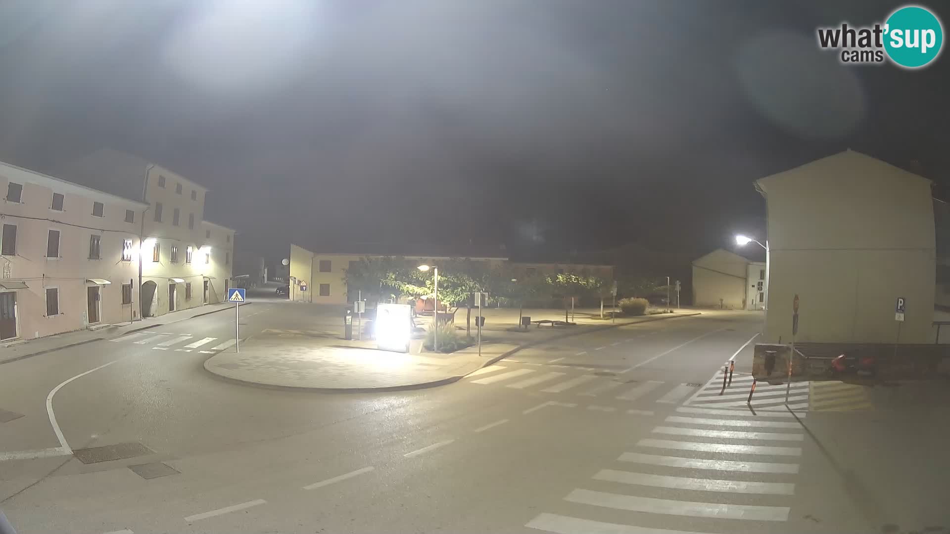 Bale, webcam de la plaza La Musa – Istria – Croacia