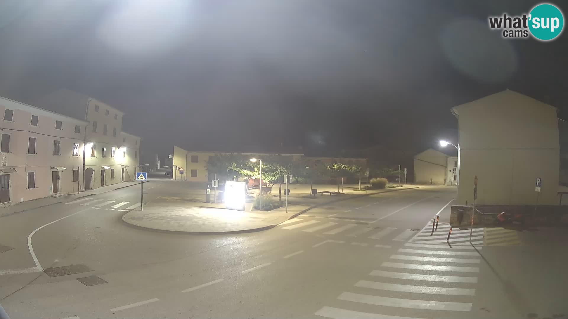 Bale, webcam de la plaza La Musa – Istria – Croacia