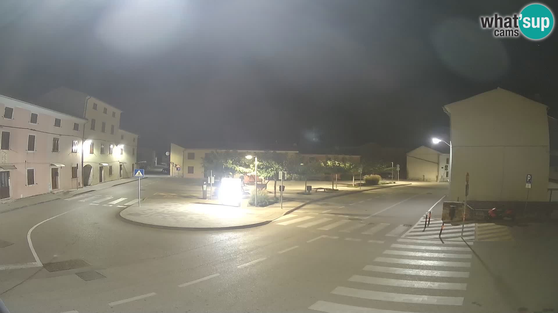 Bale, webcam de la place La Musa – Istrie – Croatie