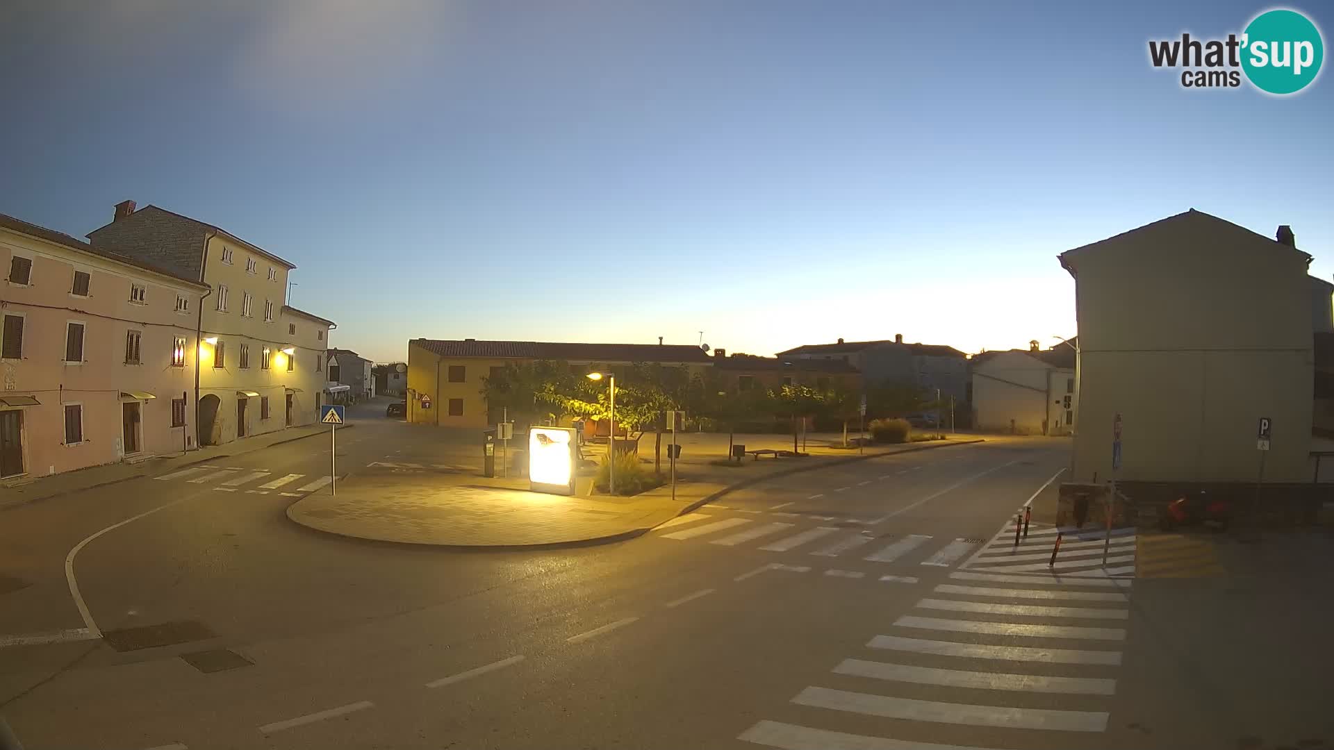 Bale Trg La Musa webcam – Istria – Croatia