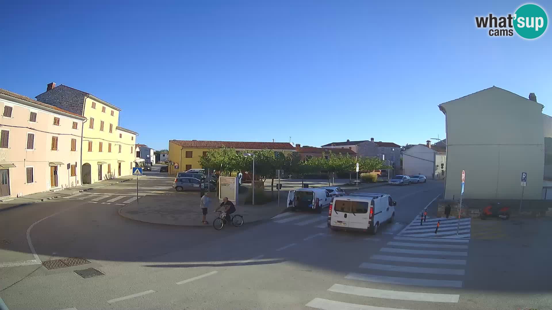 Bale, webcam de la plaza La Musa – Istria – Croacia