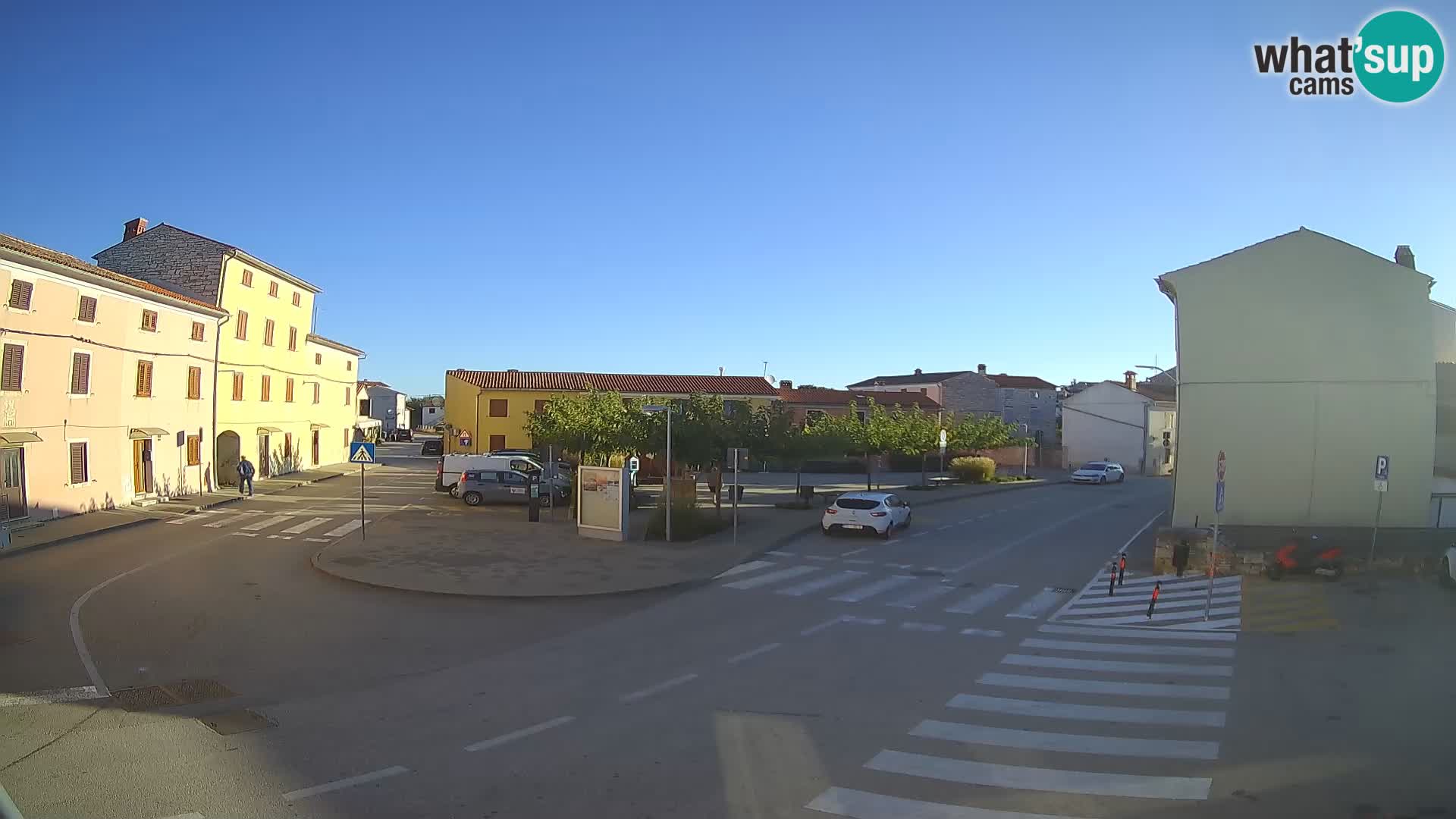 Bale Trg La Musa webcam – Istria – Croatia