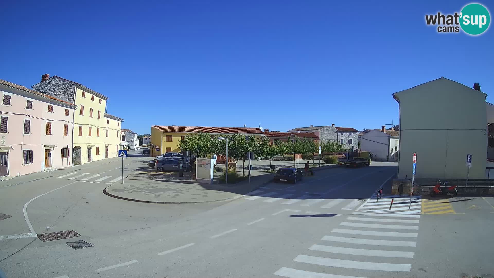 Bale Trg La Musa webcam – Istria – Croatia