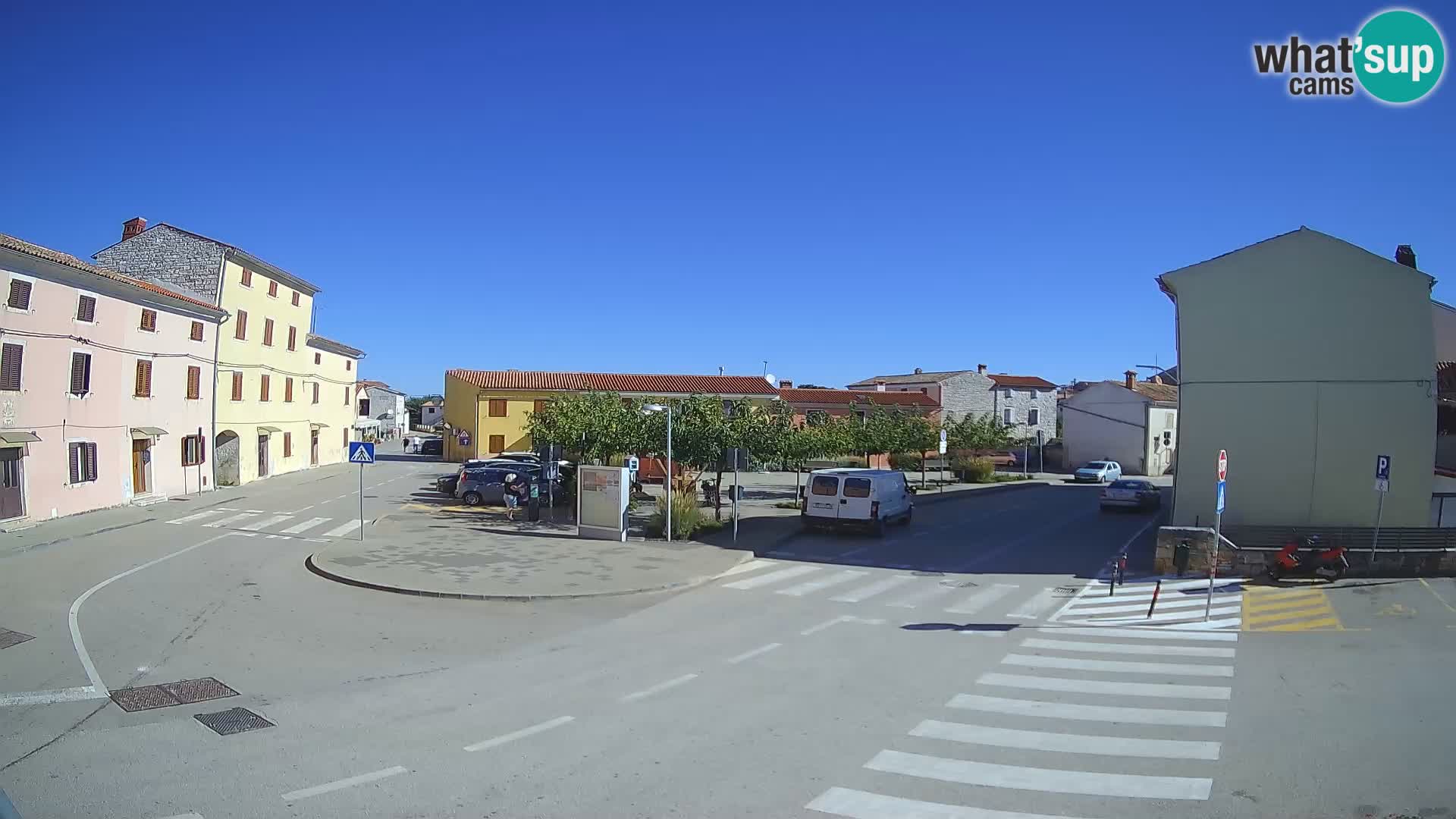 Bale Trg La Musa spletna kamera – Istra – Hrvaška