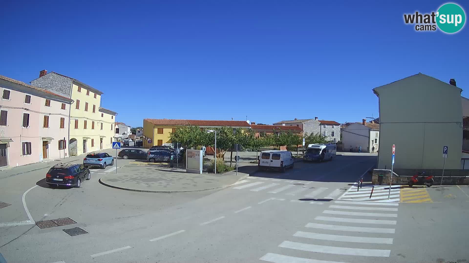 Webcam Valle, piazza La Musa – Istria – Croazia