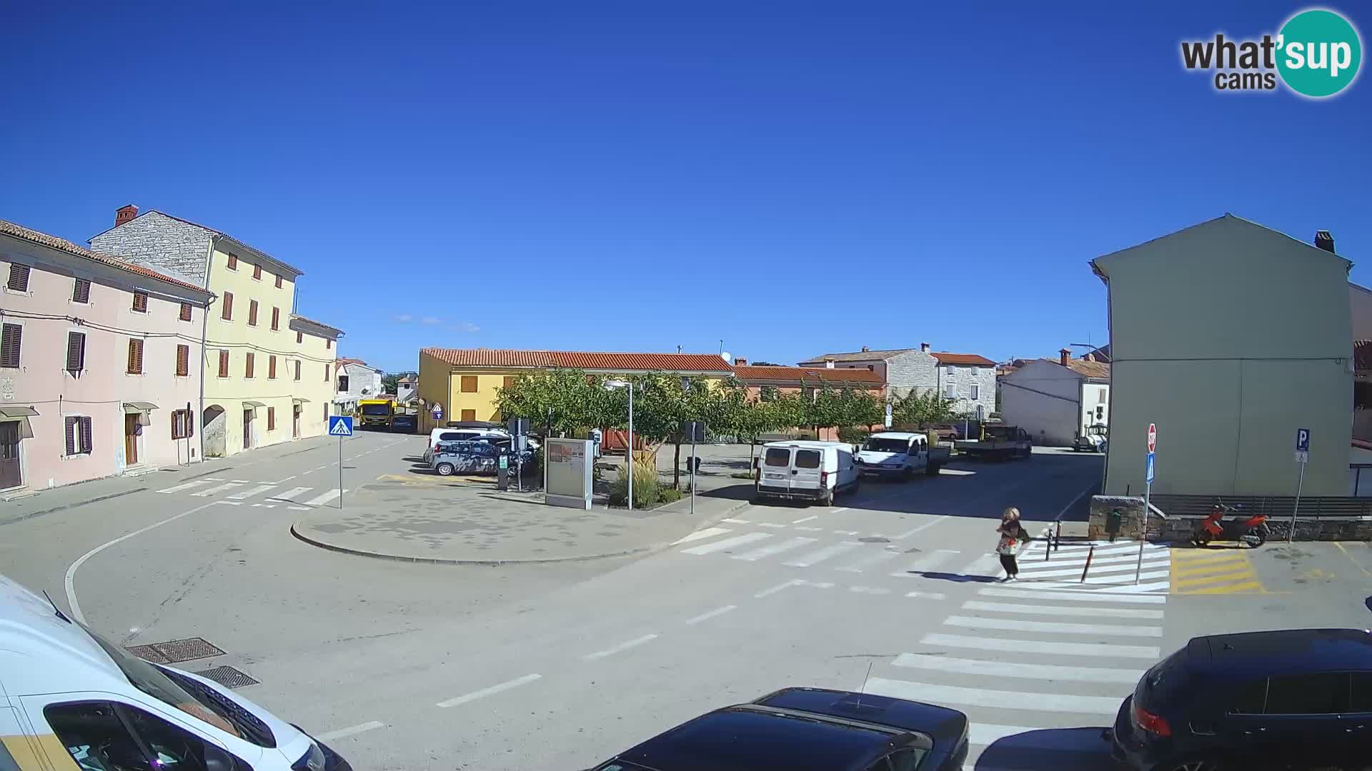 Bale Trg La Musa webcam – Istria – Croatia