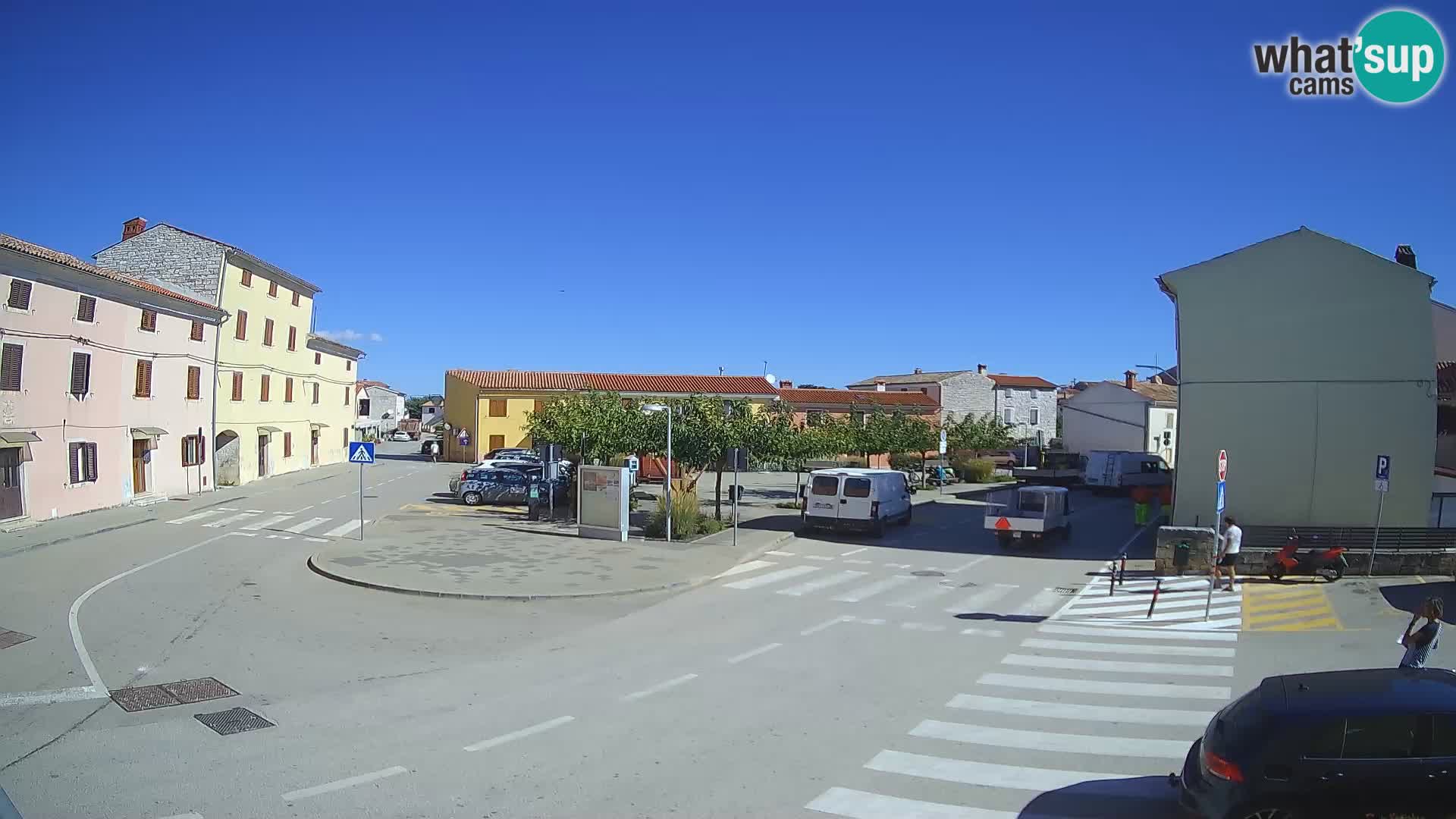 Webcam Valle, piazza La Musa – Istria – Croazia