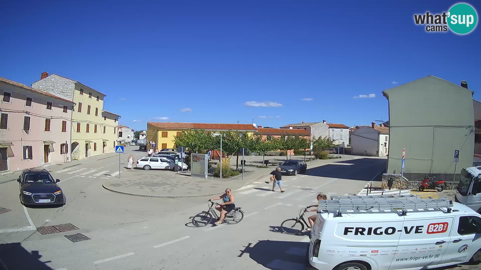 Bale Trg La Musa spletna kamera – Istra – Hrvaška