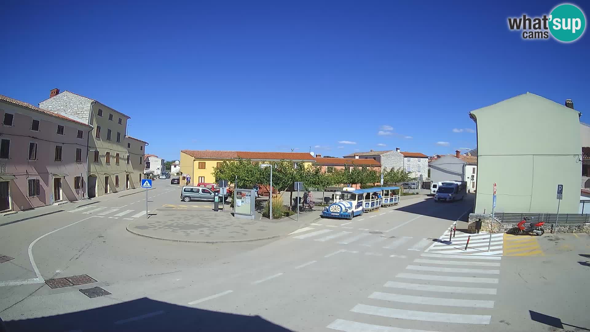 Bale, webcam de la plaza La Musa – Istria – Croacia