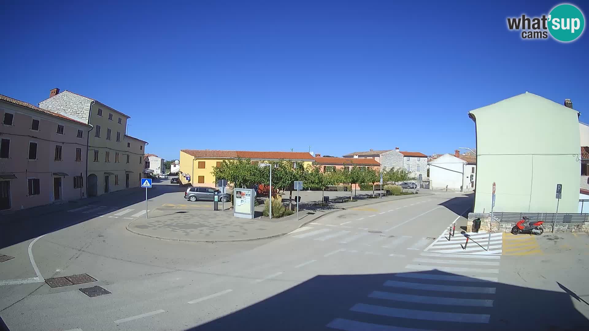 Bale, webcam de la plaza La Musa – Istria – Croacia