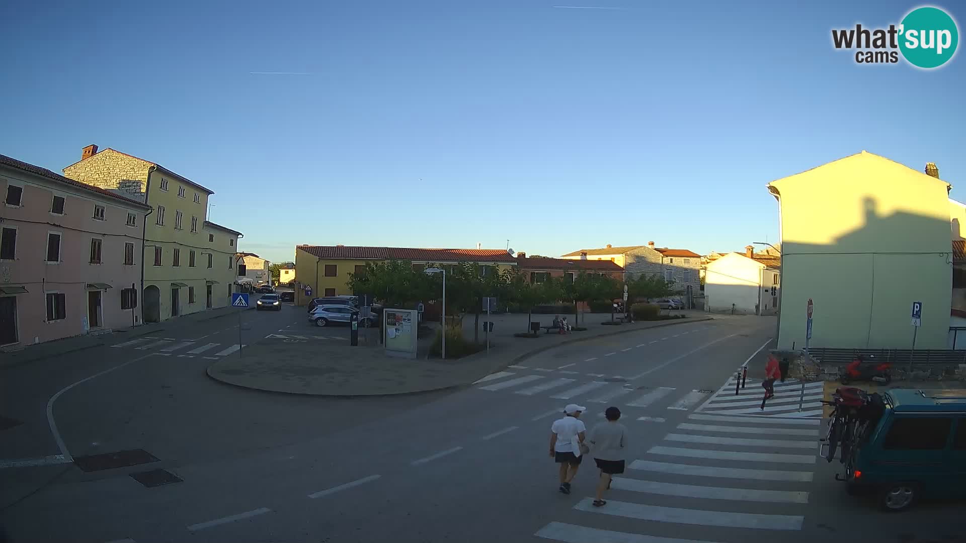 Bale Trg La Musa webcam – Istria – Croatia