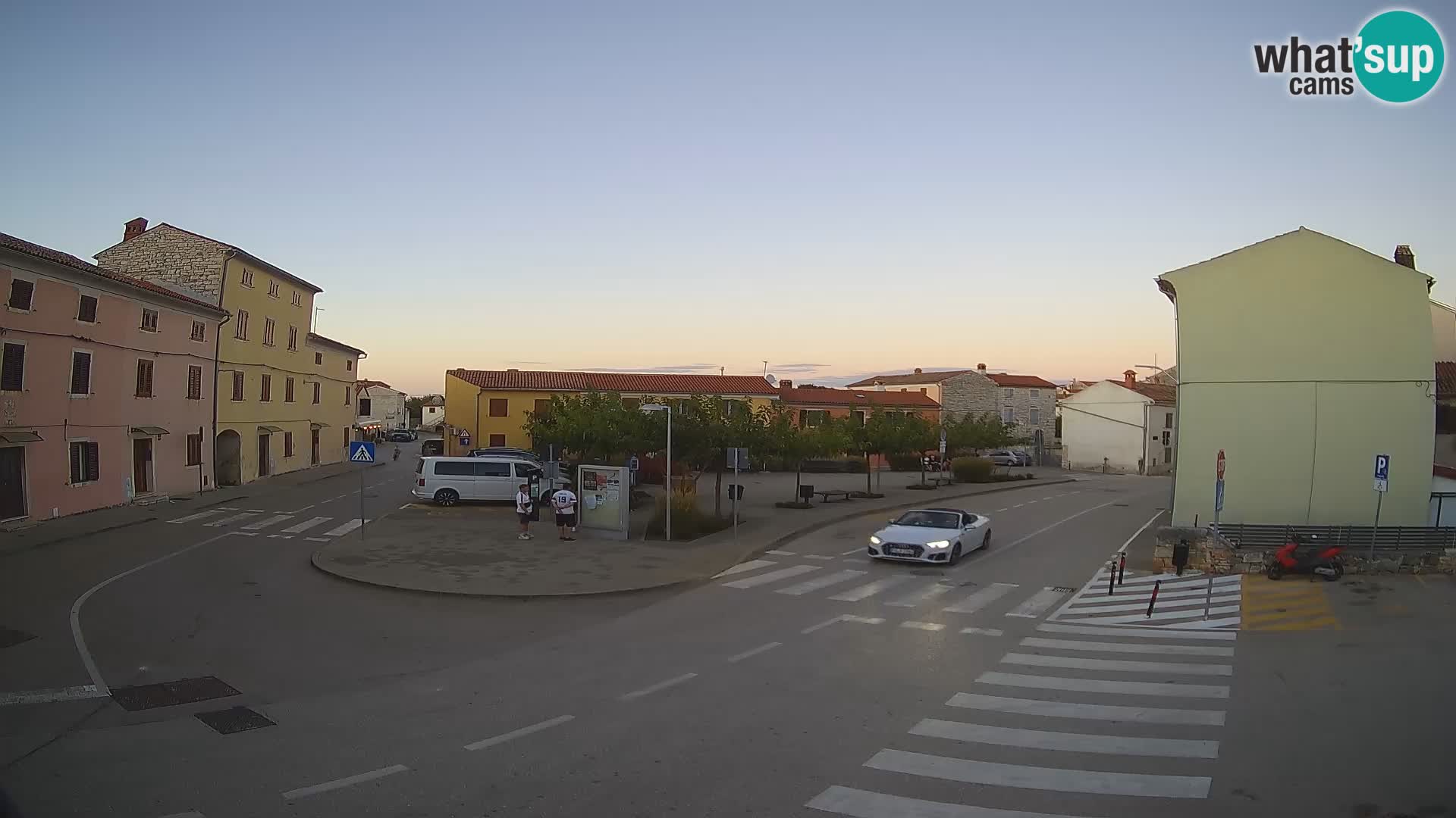 Bale Trg La Musa spletna kamera – Istra – Hrvaška