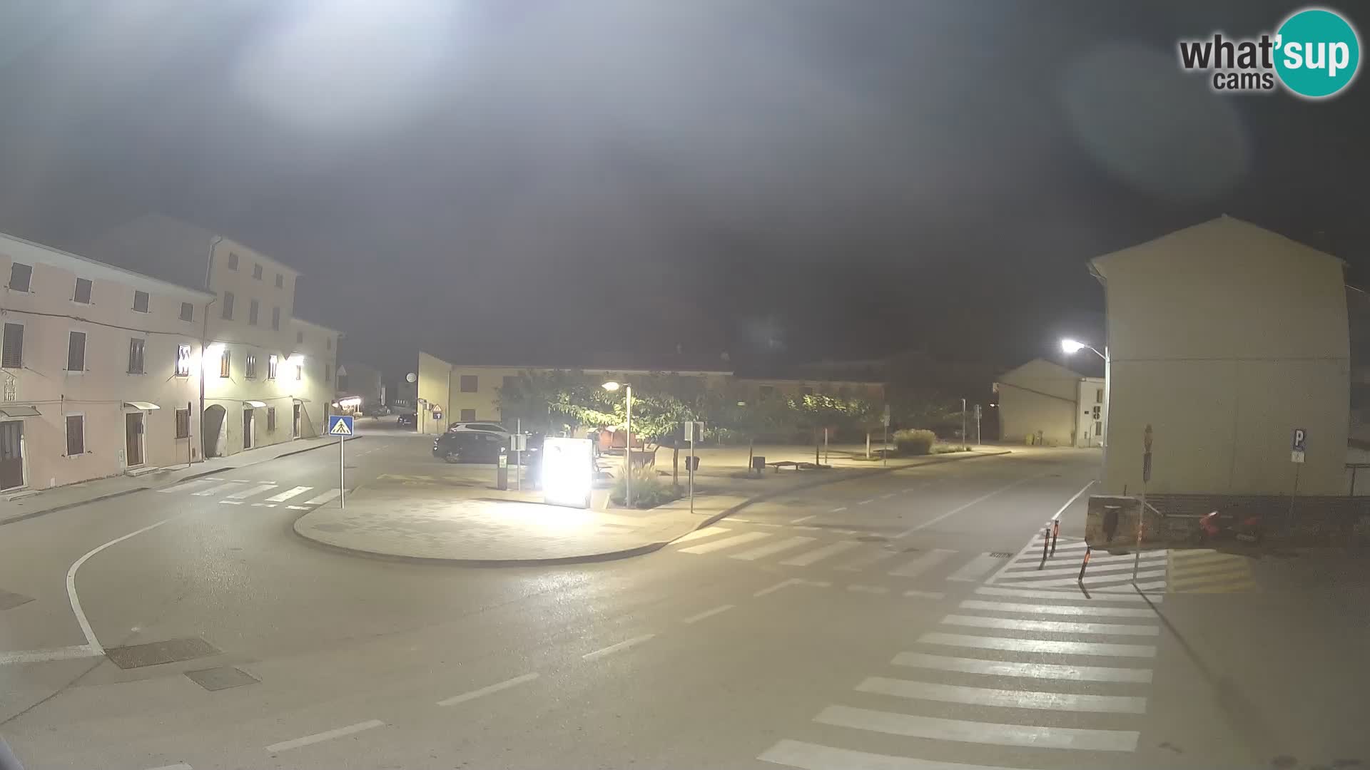 Bale, webcam de la place La Musa – Istrie – Croatie