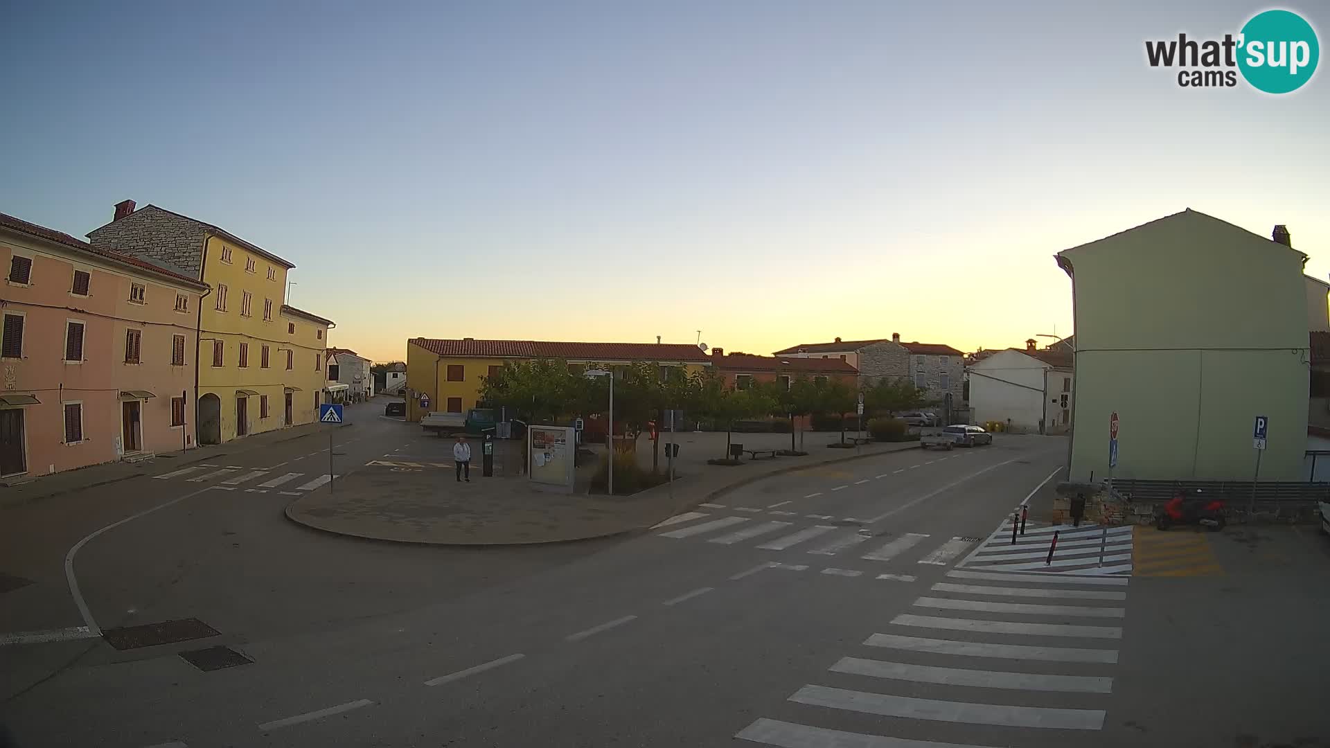 Bale, webcam de la plaza La Musa – Istria – Croacia