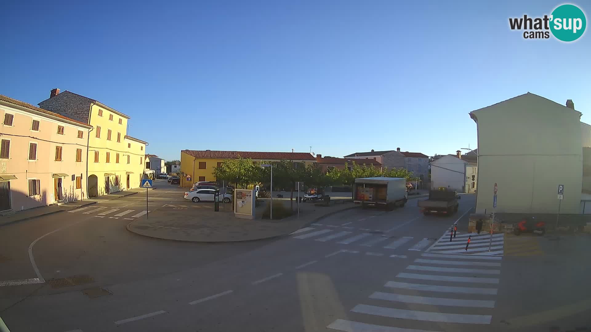 Bale Trg La Musa spletna kamera – Istra – Hrvaška