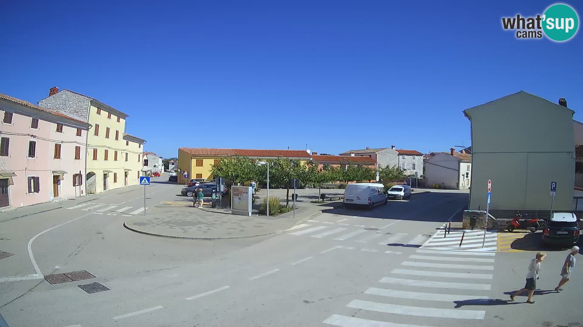Webcam Valle, piazza La Musa – Istria – Croazia