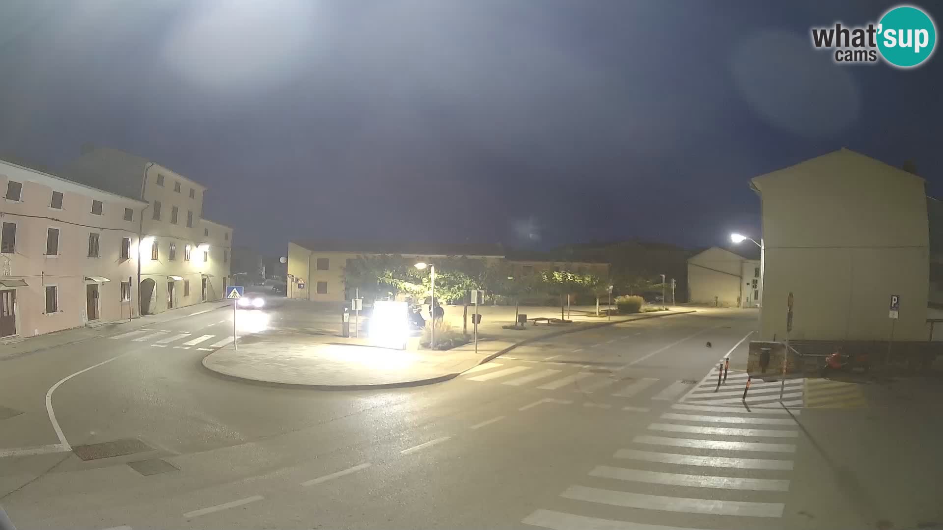 Bale, webcam de la place La Musa – Istrie – Croatie