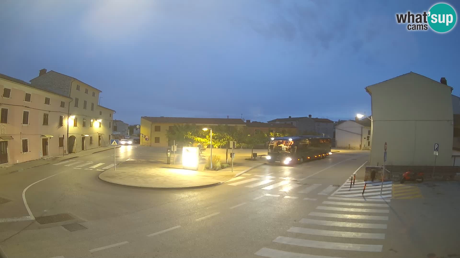 Bale Trg La Musa webcam – Istria – Croatia