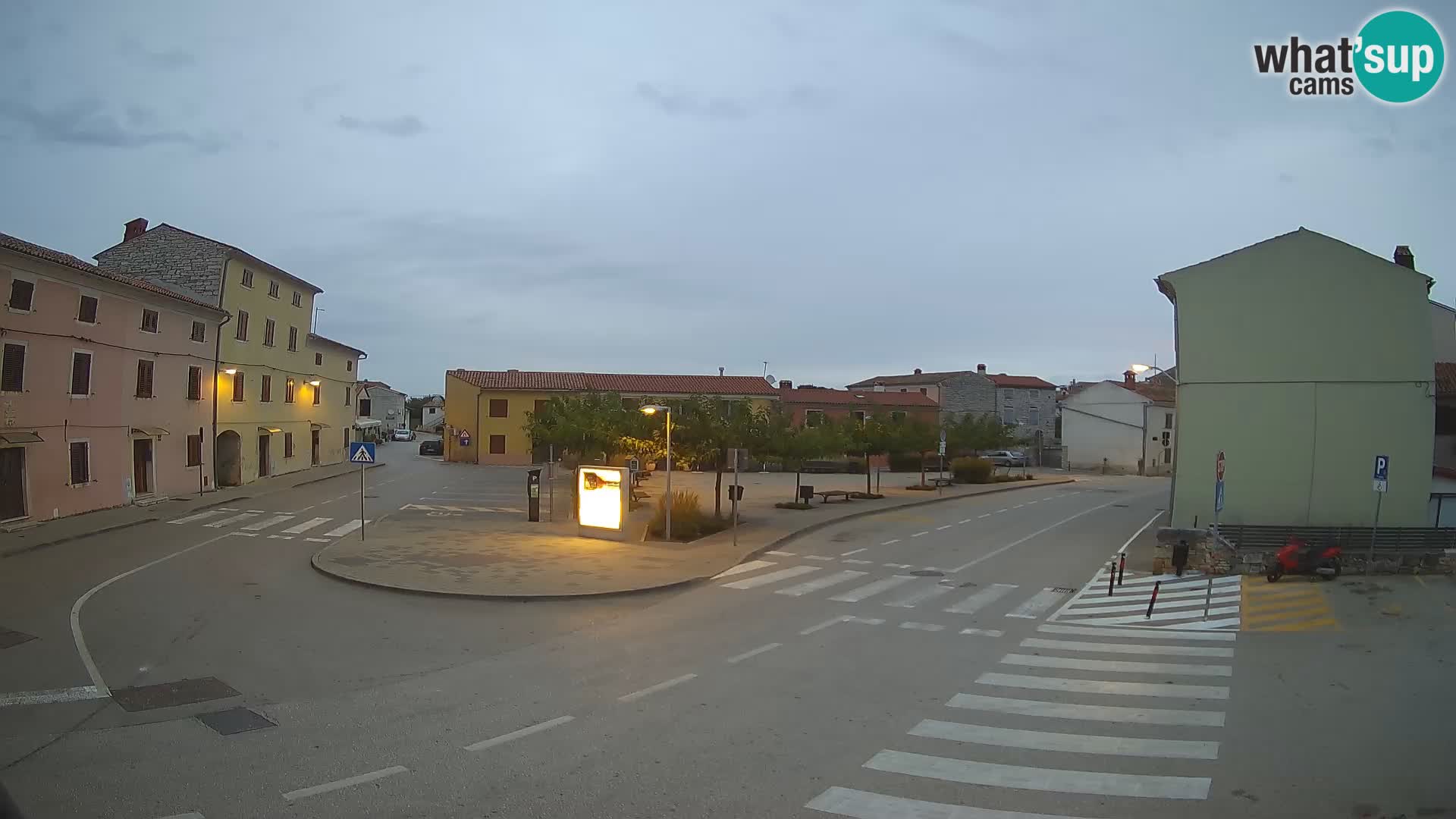 Bale, webcam de la plaza La Musa – Istria – Croacia