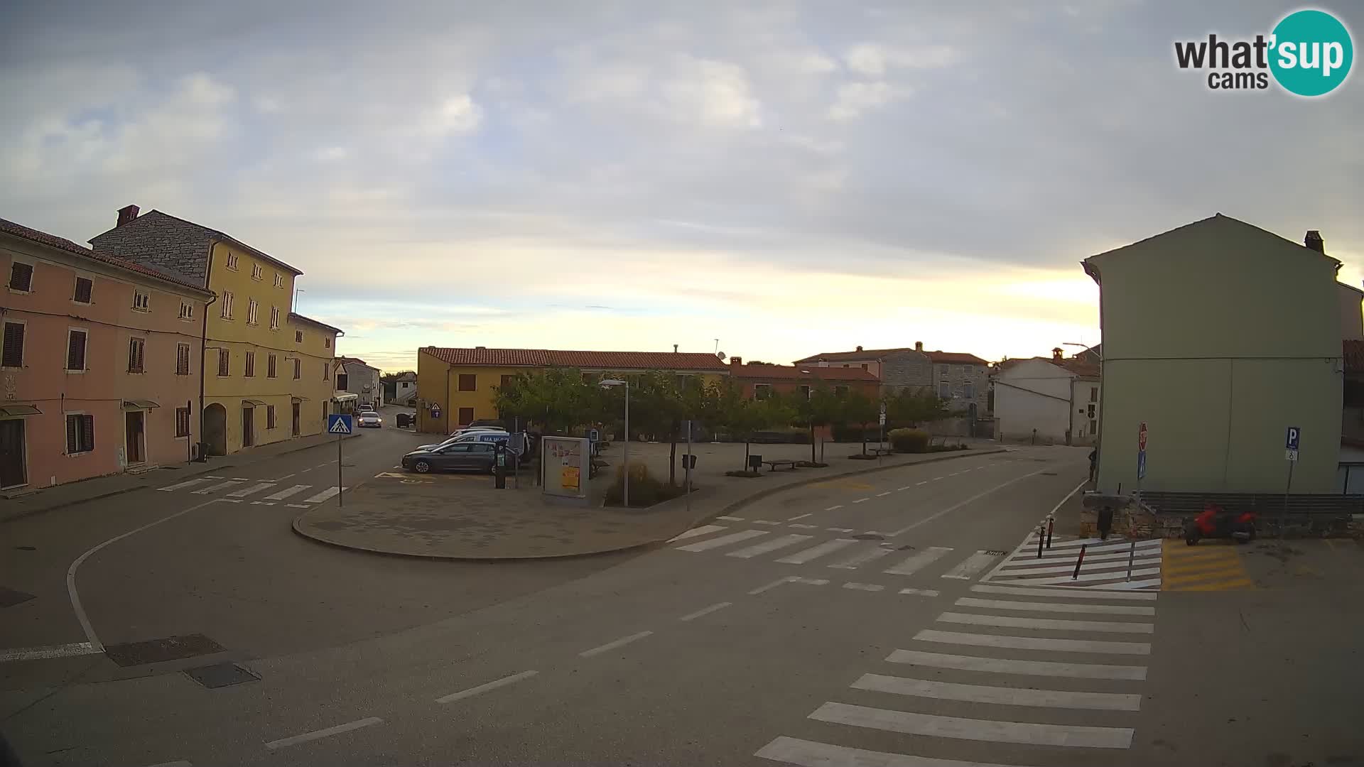 Bale, webcam de la place La Musa – Istrie – Croatie