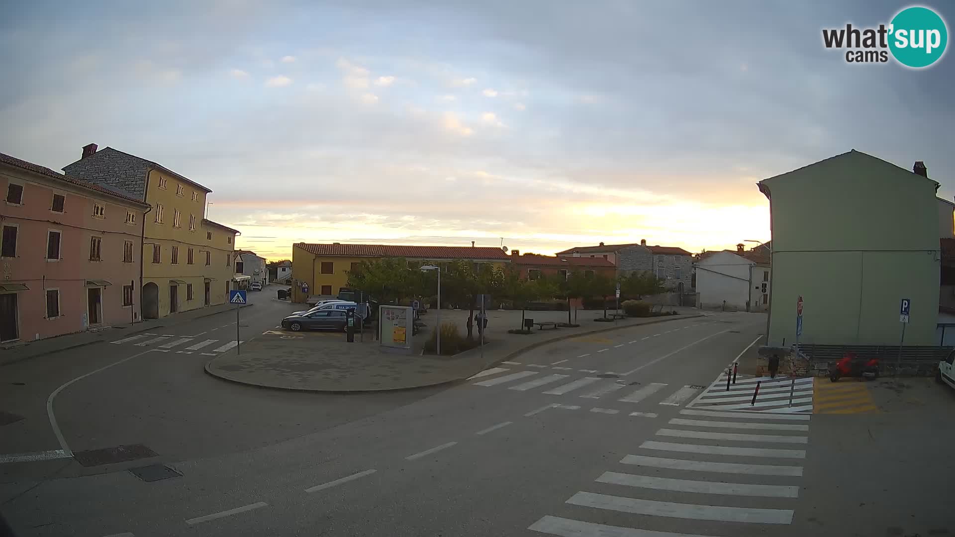 Bale, webcam de la place La Musa – Istrie – Croatie