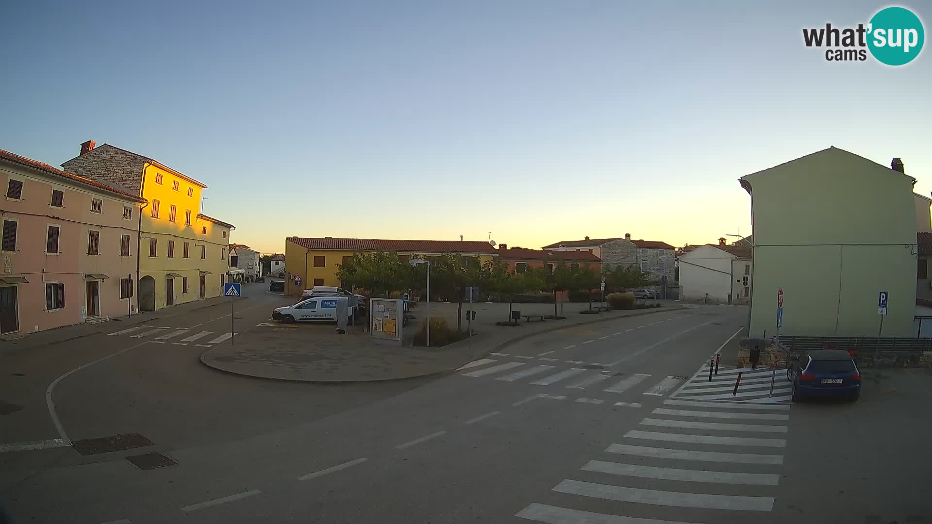 Webcam Valle, piazza La Musa – Istria – Croazia