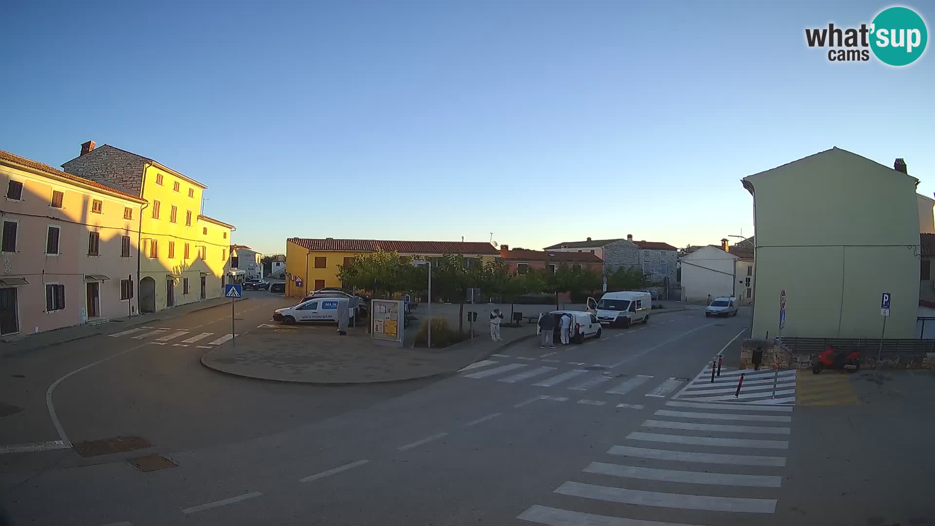 Webcam Valle, piazza La Musa – Istria – Croazia