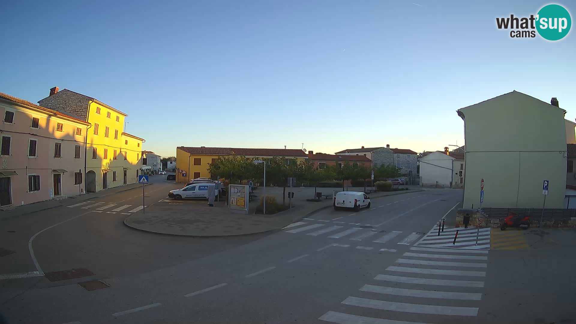 Webcam Valle, piazza La Musa – Istria – Croazia