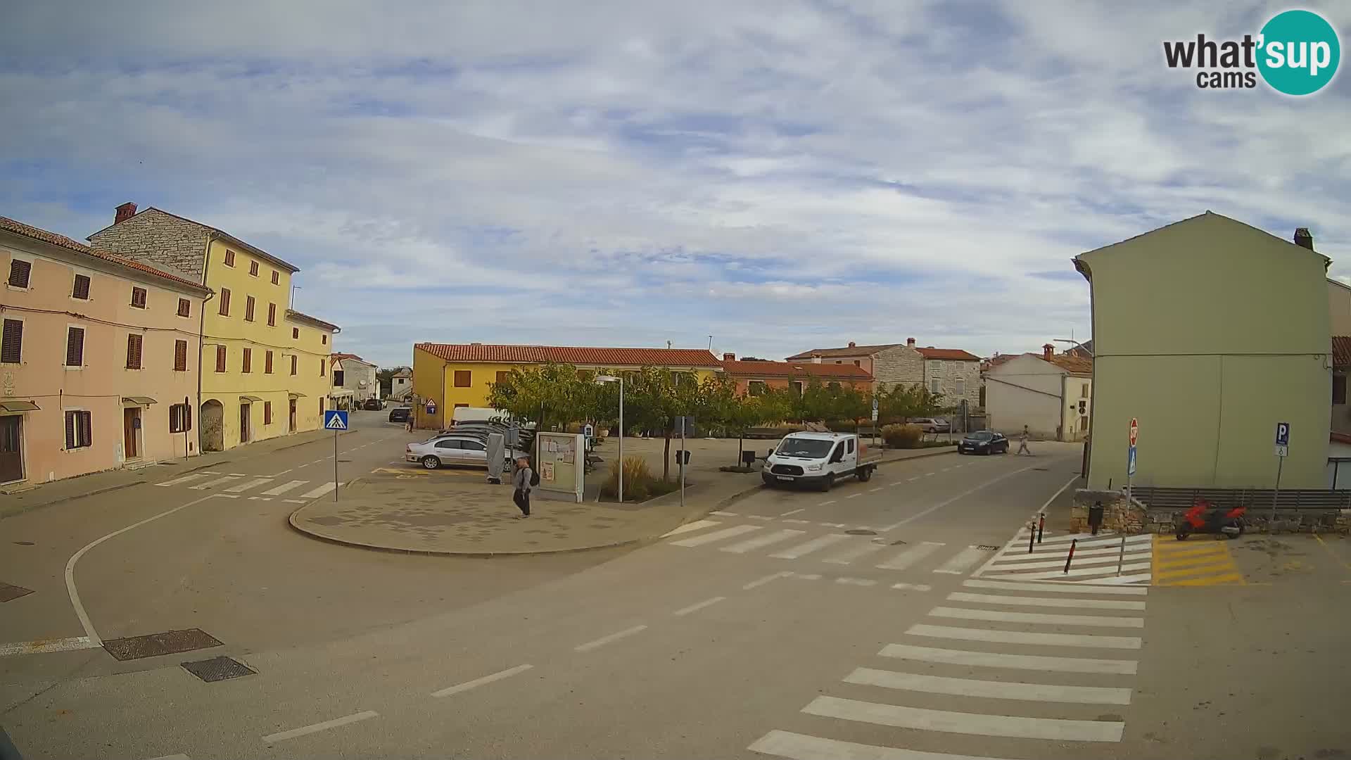 Bale Trg La Musa webcam – Istria – Croatia