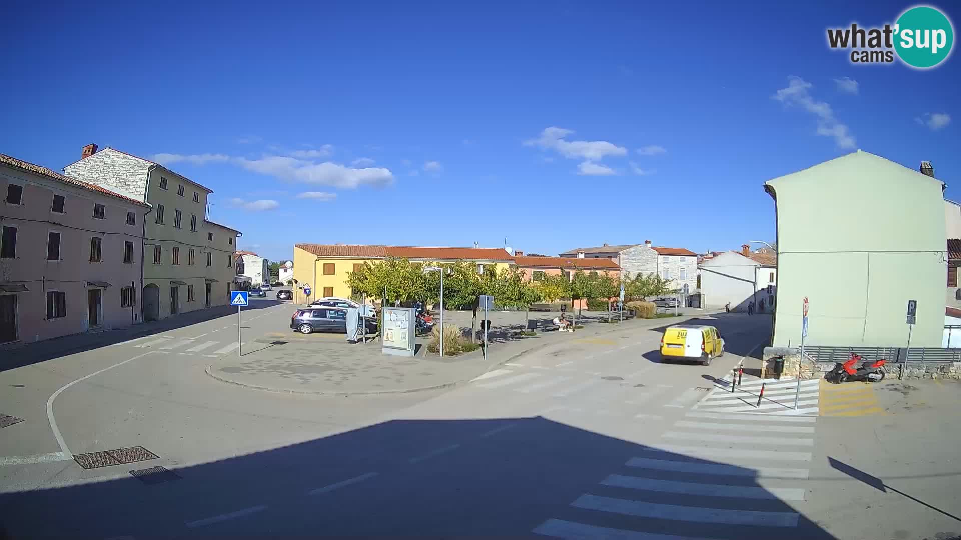 Bale Trg La Musa web kamera – Istra