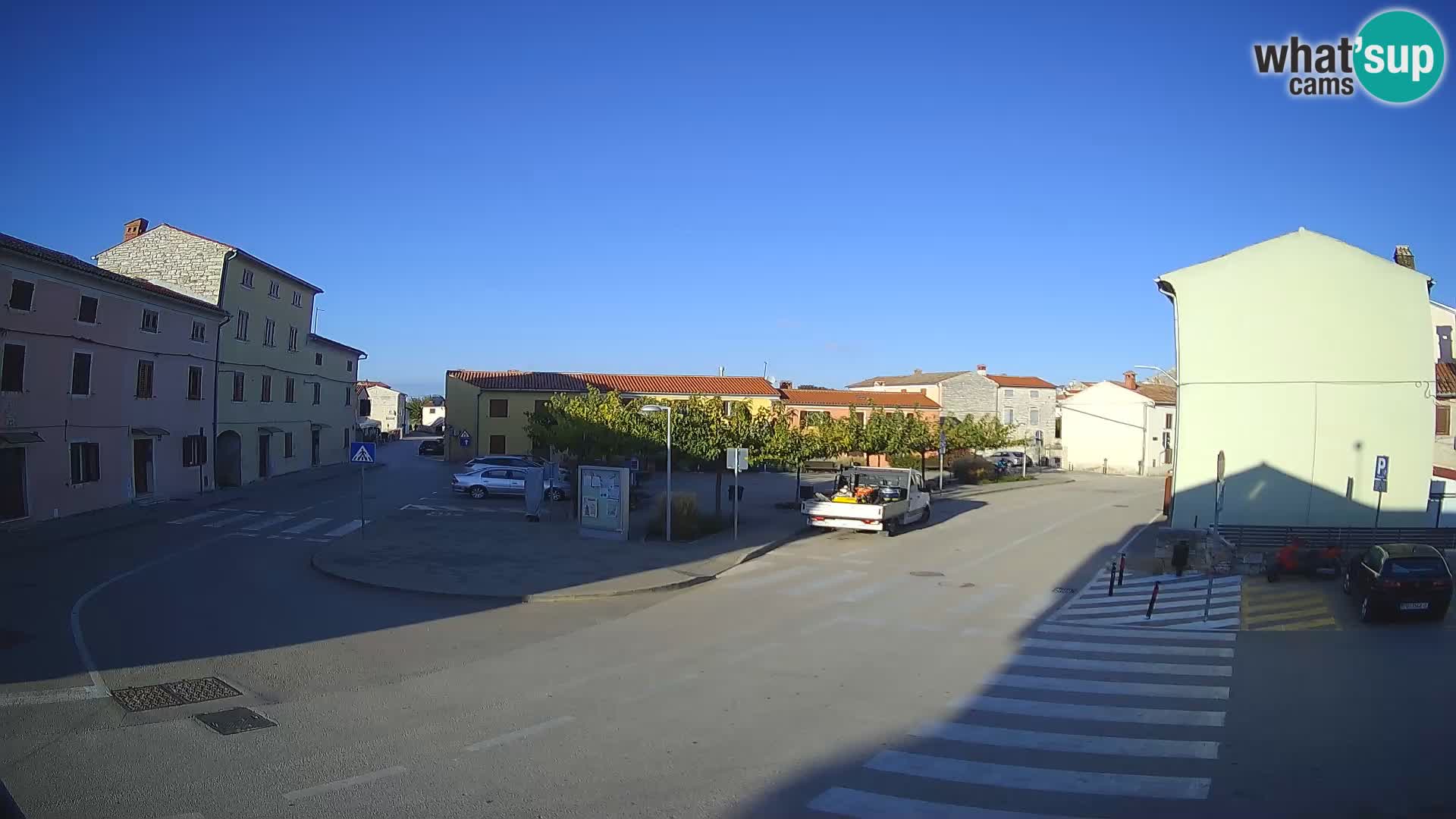 Bale, webcam de la place La Musa – Istrie – Croatie