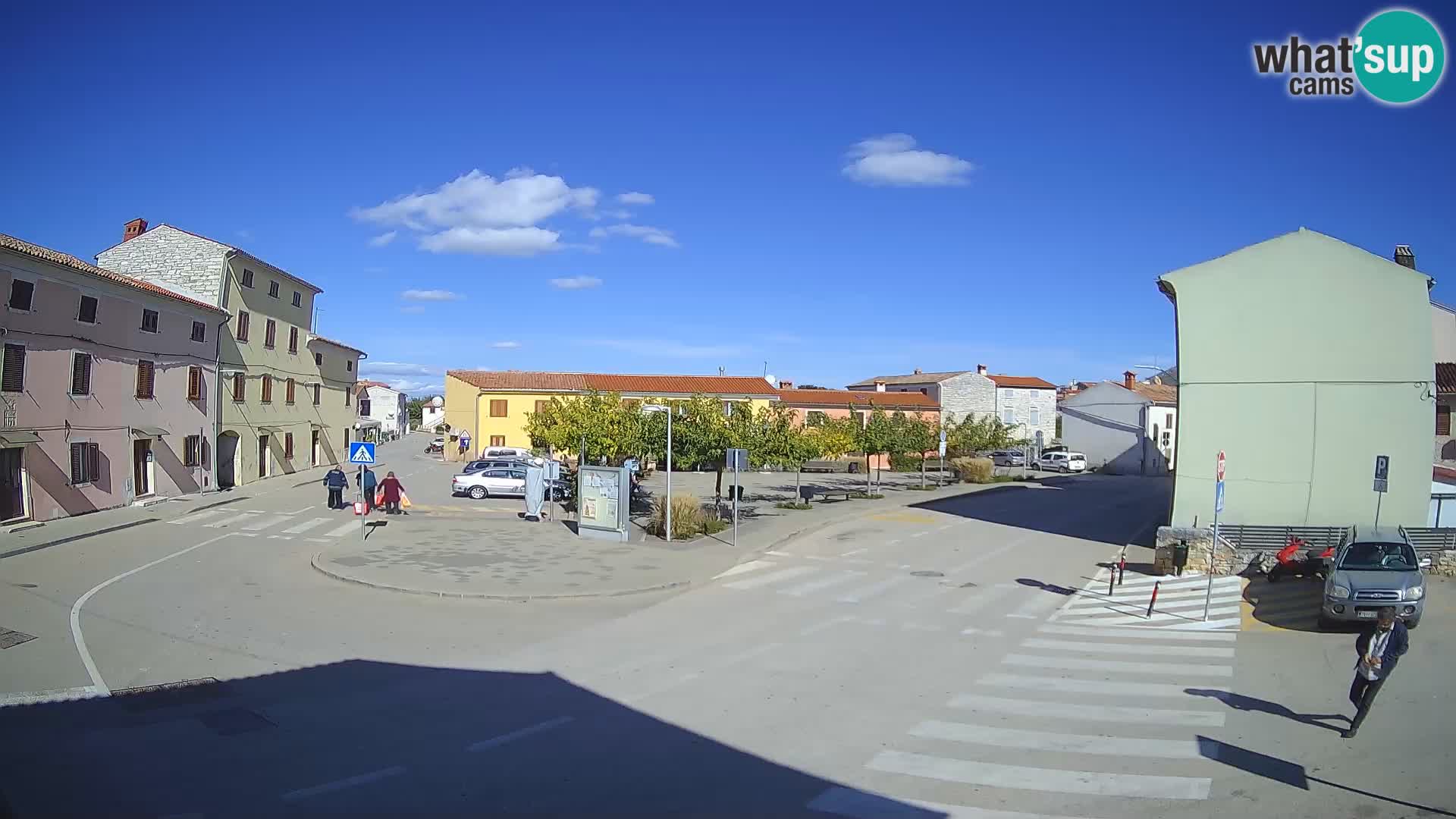 Bale, webcam de la plaza La Musa – Istria – Croacia