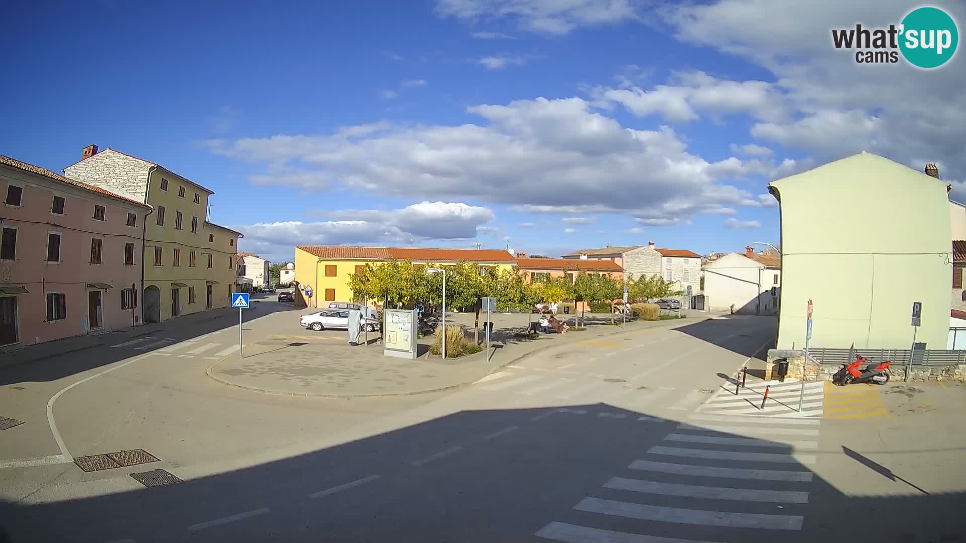 Bale Trg La Musa spletna kamera – Istra – Hrvaška