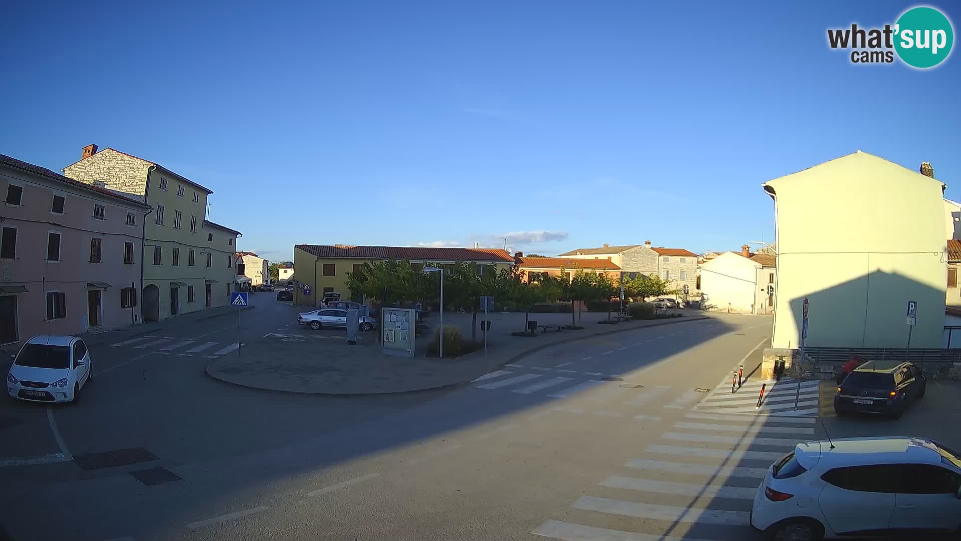 Bale, webcam de la plaza La Musa – Istria – Croacia