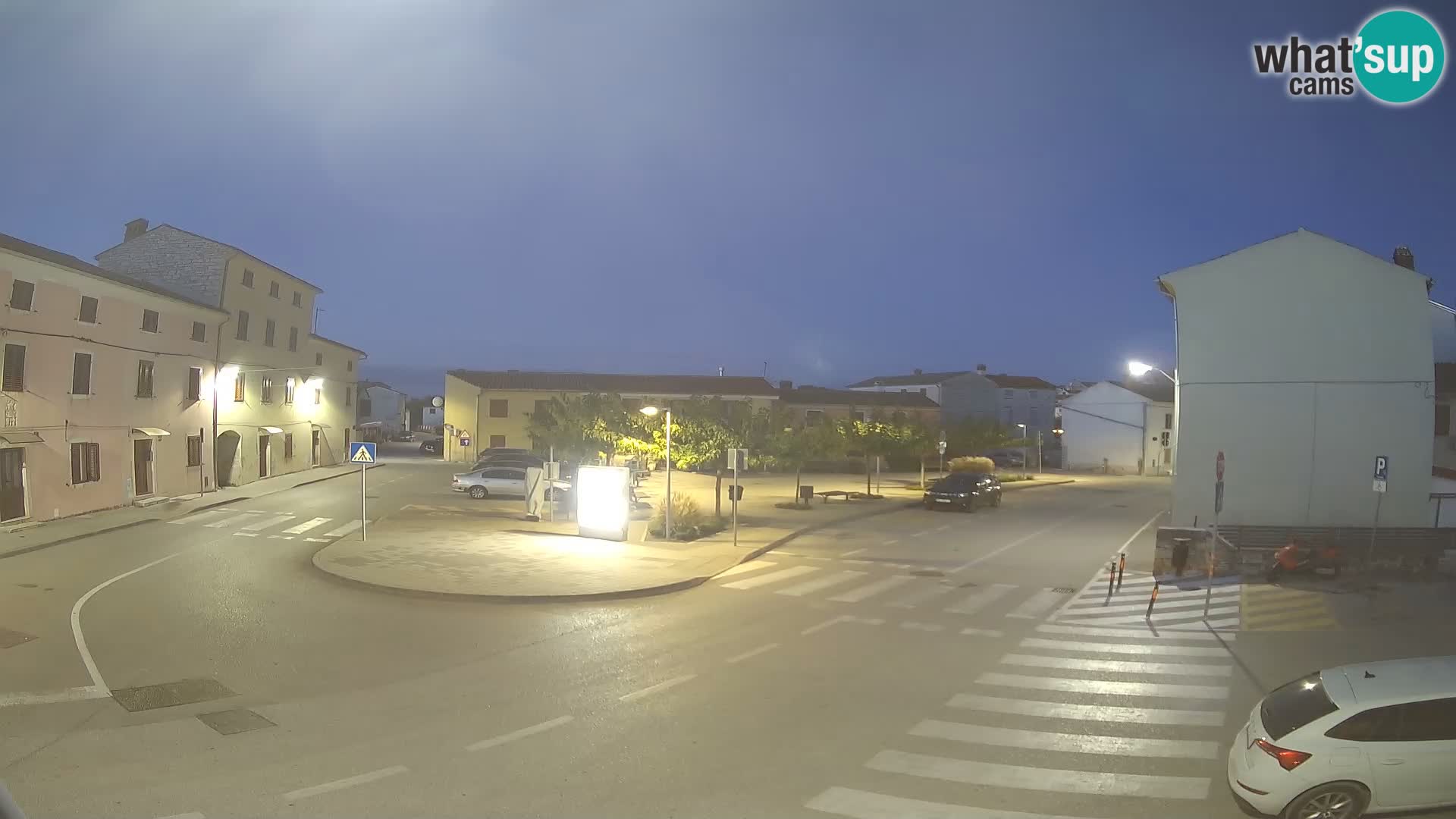 Bale Trg La Musa spletna kamera – Istra – Hrvaška