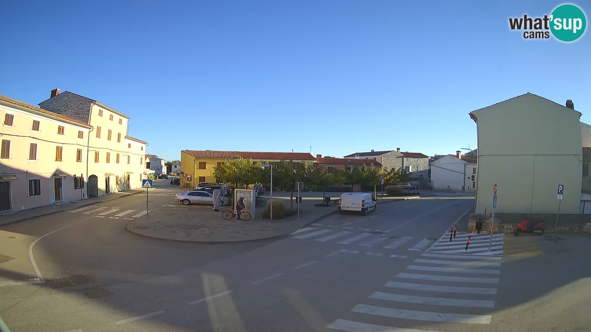 Bale, webcam de la plaza La Musa – Istria – Croacia