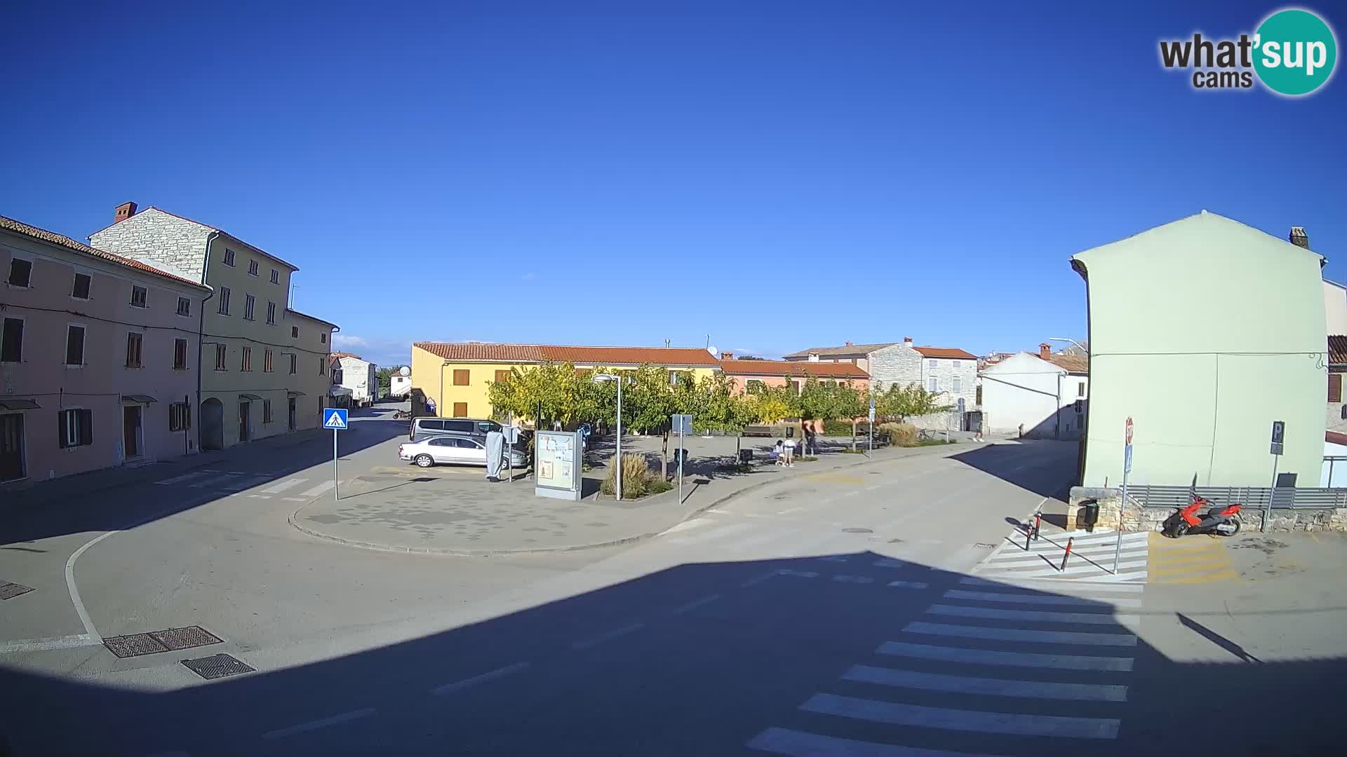 Bale Trg La Musa webcam – Istria – Croatia