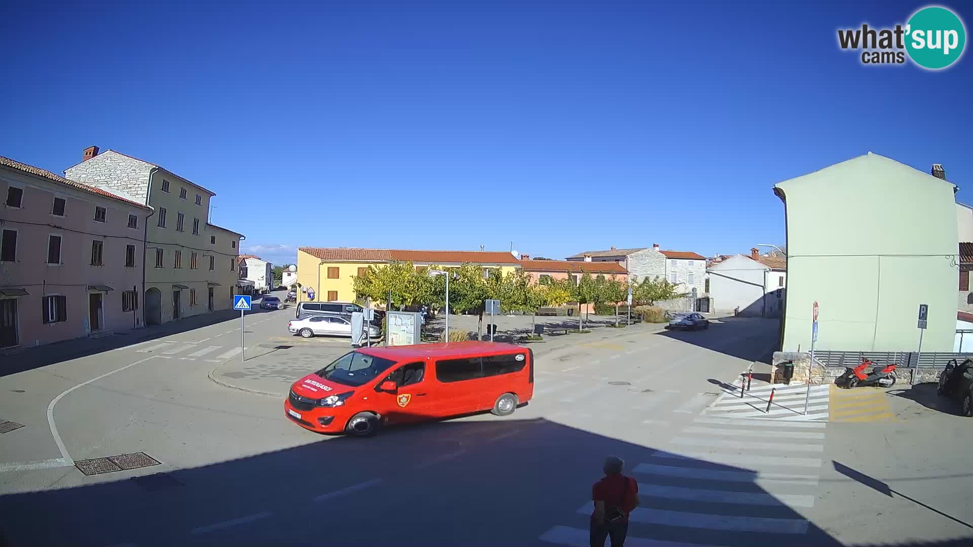 Bale, webcam de la plaza La Musa – Istria – Croacia