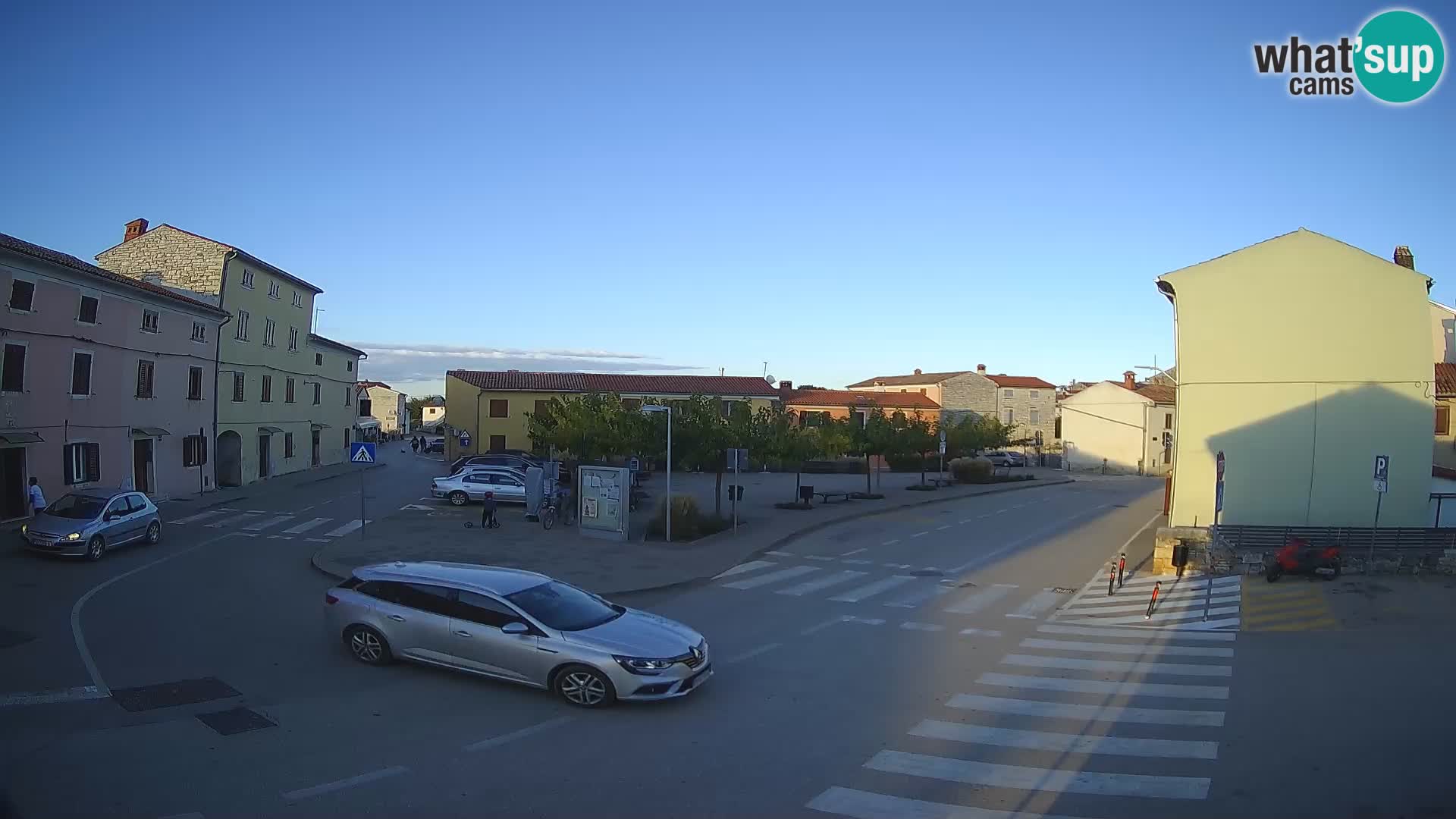 Bale, webcam de la plaza La Musa – Istria – Croacia