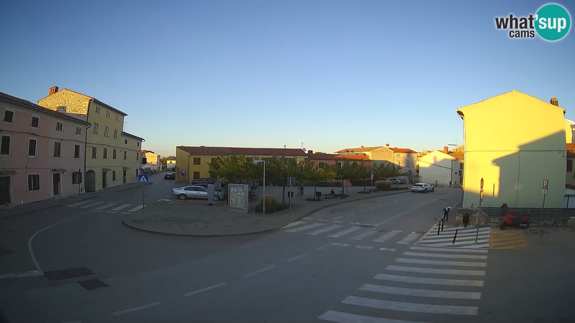 Bale, webcam de la plaza La Musa – Istria – Croacia
