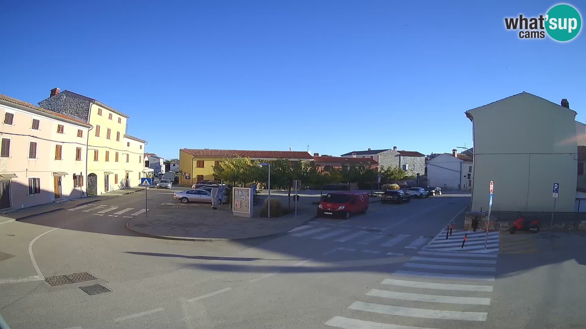 Bale Trg La Musa webcam – Istria – Croatia