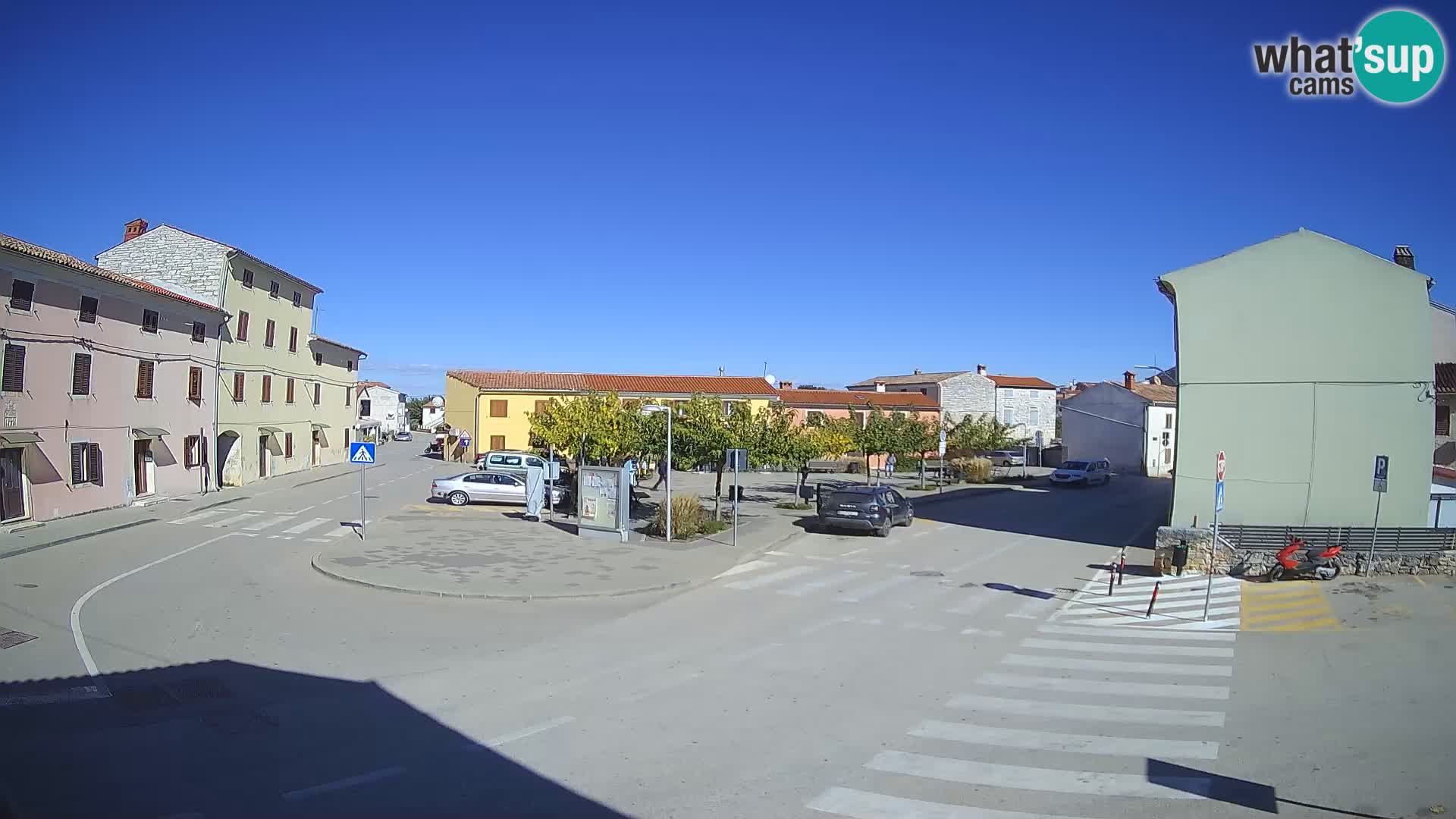 Bale Trg La Musa webcam – Istria – Croatia