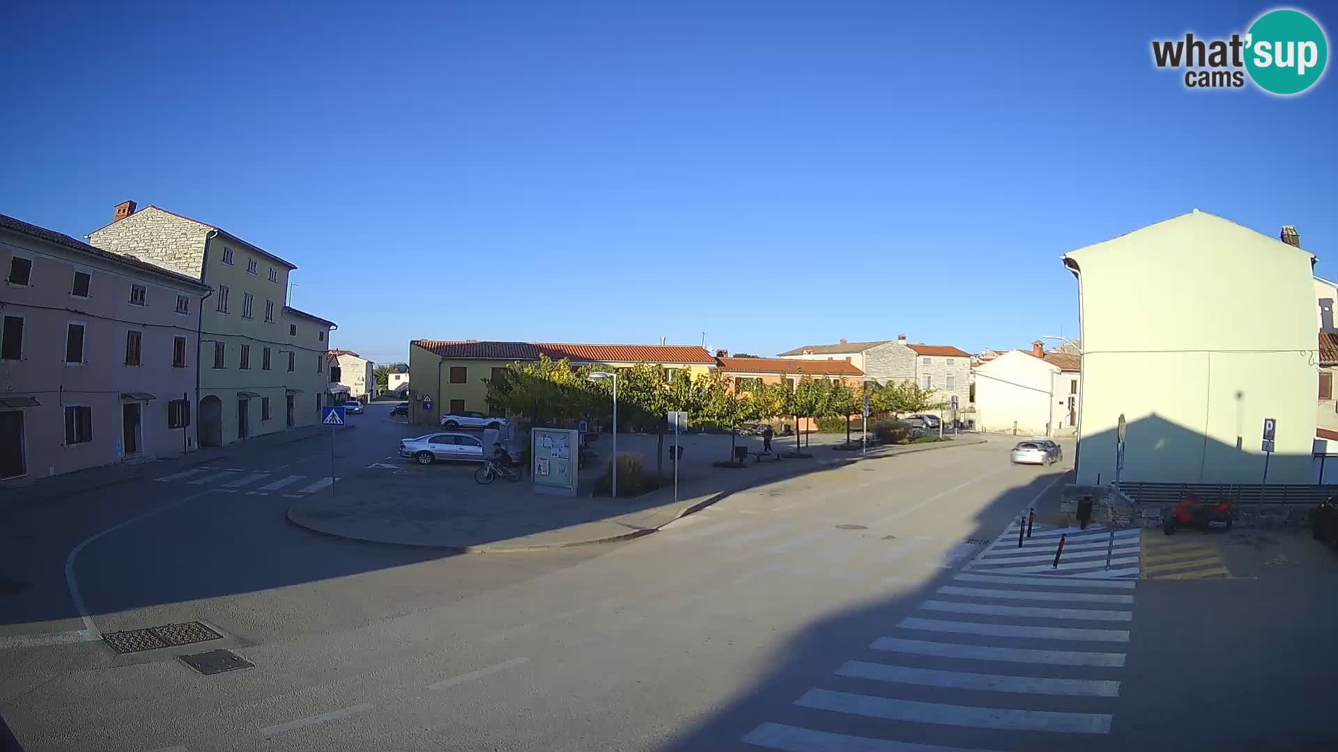 Bale, webcam de la place La Musa – Istrie – Croatie