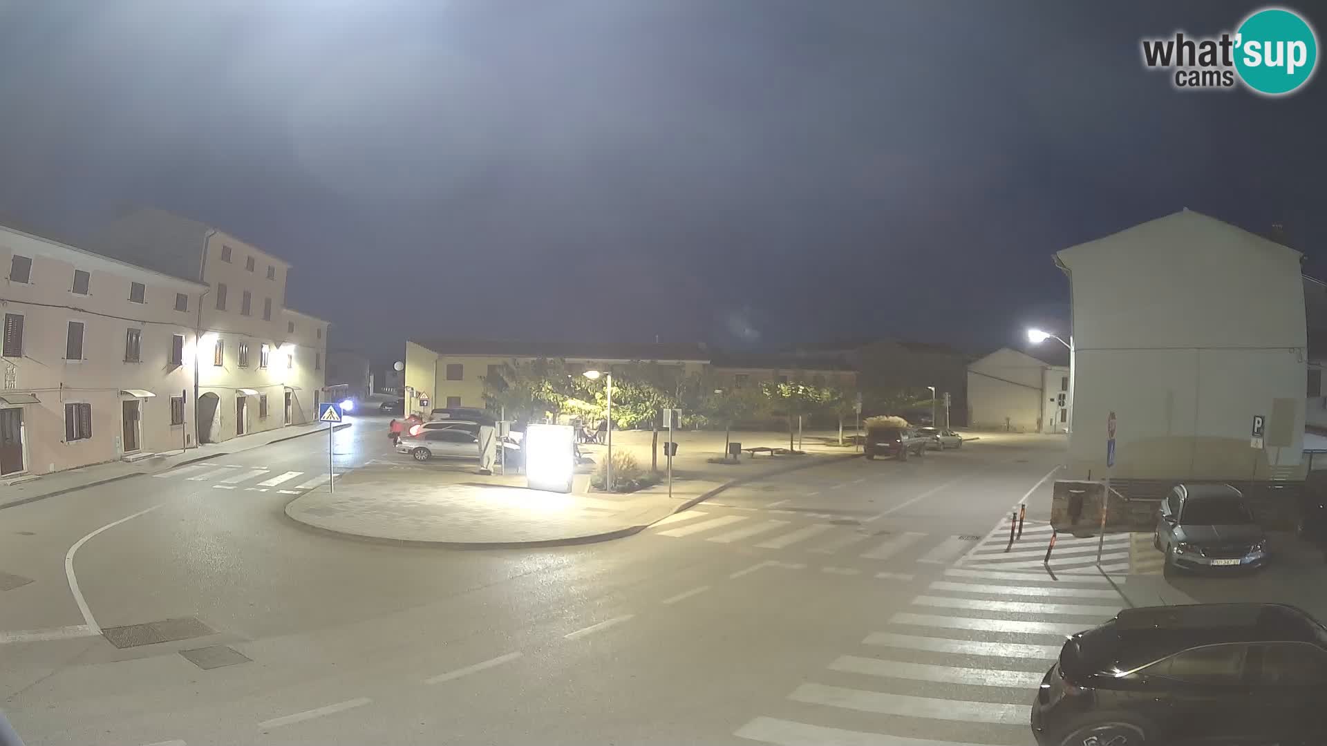 Bale, webcam de la plaza La Musa – Istria – Croacia