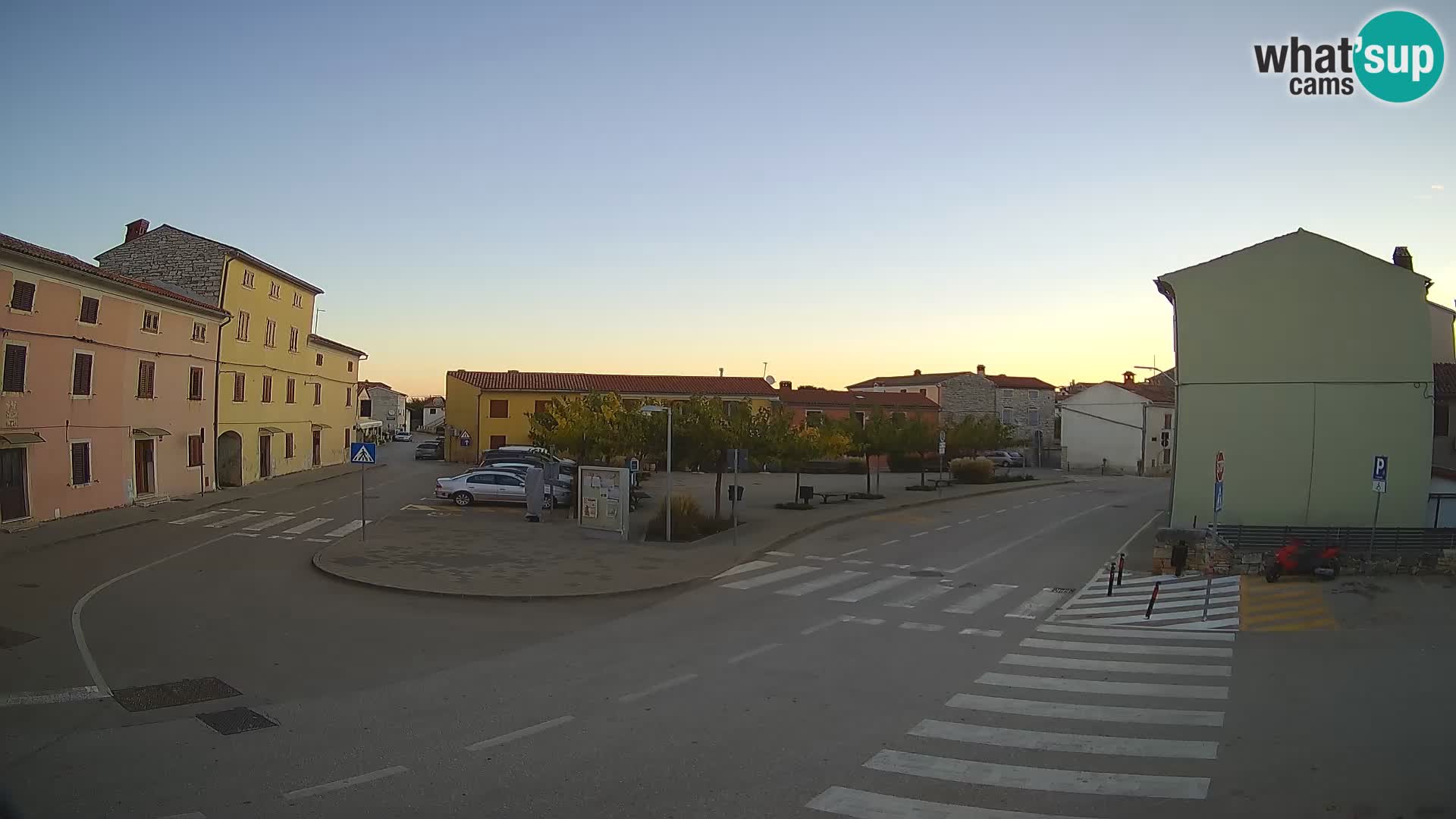 Bale, webcam de la plaza La Musa – Istria – Croacia