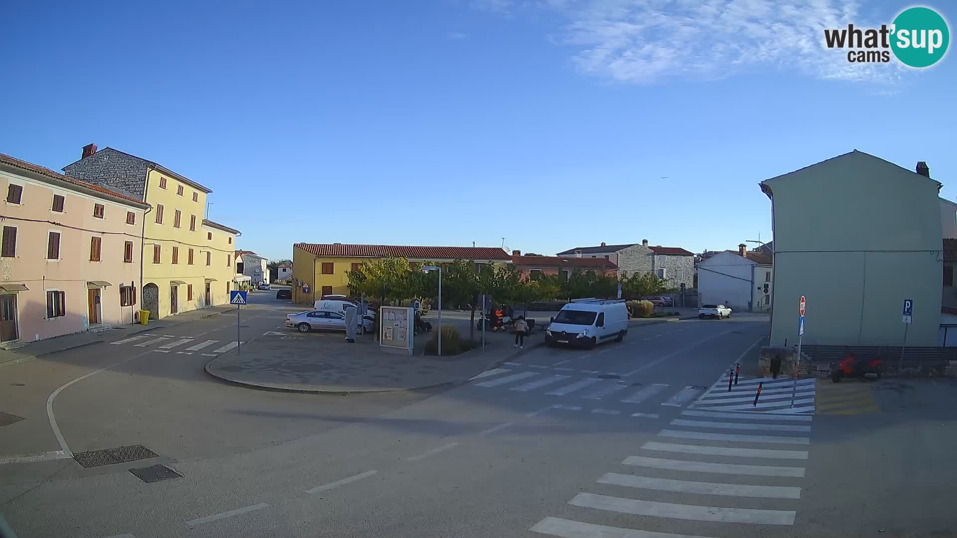 Bale Trg La Musa webcam – Istria – Croatia