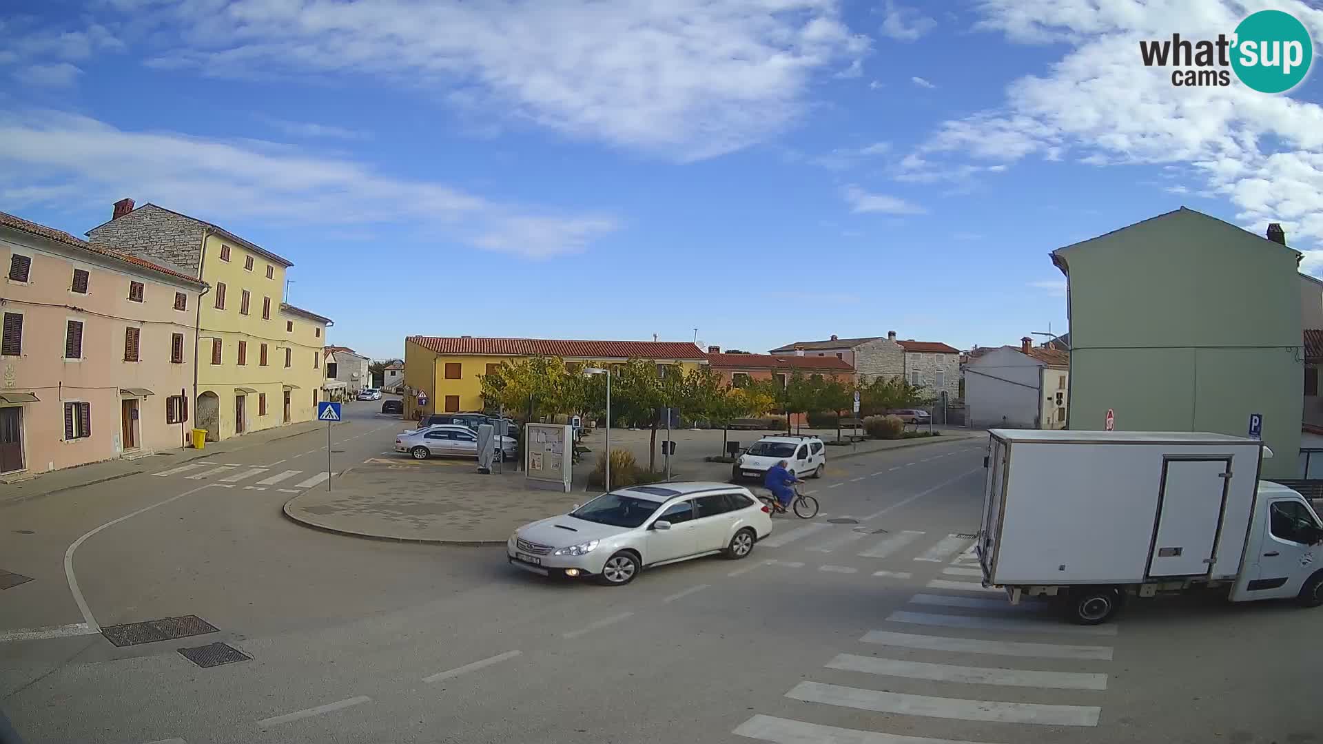 Bale Trg La Musa webcam – Istria – Croatia